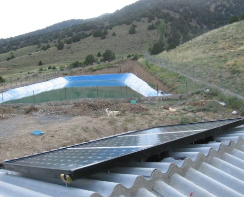 طراحی، تأمین و نصب تجهیزات خورشیدی جهت تأمین برق منزل ییلاقی در منطقه چهار باغ گرگان