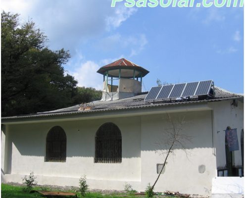 طرّاحی، تأمین و نصب تجهیزات انرژی خورشیدی جهت تأمین برق امامزاده ابراهیم شهرستام گرگان (جنگل رنگو)